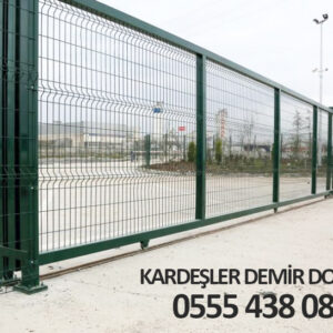 Yeşil Raylı Çit Kapı İmalatı